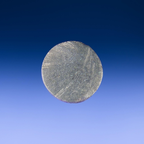 896 - CARBONACEOUS CHONDRITE METEORITE COIN.
This coin has been sliced by hand from columns of rare carbon... 