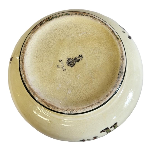 274 - ROYAL DOULTON, AN EARLY 20TH CENTURY GOLFING CROMBIE SERIES WARE JARDINIÈRE, CIRCA 1925
A Royal Doul... 