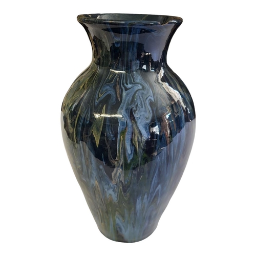 231 - SIR EDMUND ELTON, 1846 - 1920, CLEVEDON, SOMERSET, ART POTTERY VASE, CIRCA 1905
A large Earthenware ... 