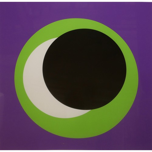 418 - GENEVIEVE CLAISSE, BN 1936, LIMITED EDITION (39/40) ABSTRACT SERIGRAPH ON PAPER PRINT
Titled 'Cercle... 