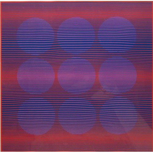 420 - JULIAN STANCZAK, 1928 - 2017, A LIMITED EDITION (35/165) LITHOGRAPH PRINT
Titled 'Withdrawing Blues ... 