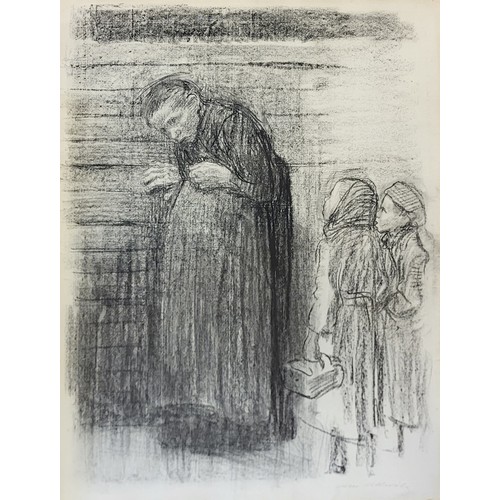 451 - KATHE KOLLWITZ, 1867 - 1945, LITHOGRAPH
Signed in pencil, numbered ‘306’, titled ‘Portraits of Miser... 