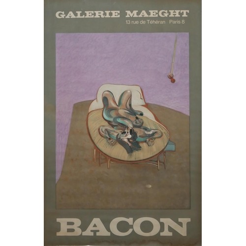 475 - BACON GRAND PALAIS, 27 OCTOBER - 10 JANUARY 1972, ORIGINAL EXHIBITION POSTER
Published by Gordon Hou... 