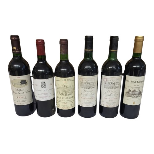 168 - CHATEAU DE HAUTE-SERRE, 1988, TWO BOTTLES
Bellevue Favereau 09, Château De Cabraic 1990, Château Le ... 