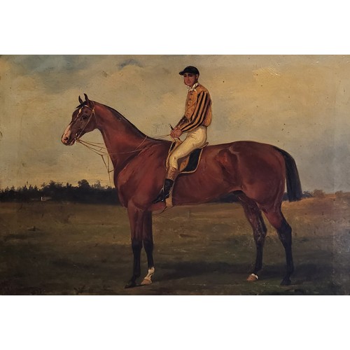 400 - A RARE COLLECTION OF HORSE RACING MEMORABILIA CRECY, WINNER OF THE 1876 SCANDINAVIAN DERBY AND SPANG... 