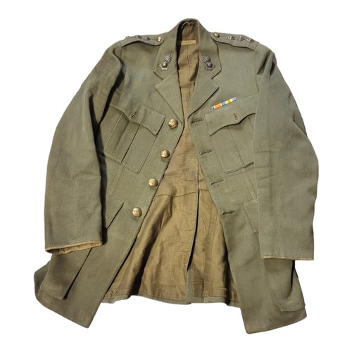 13 - THE WWI UNIFORM OF CAPTAIN GROSVENOR TALBOT GRIFFITHS ROYAL ARTILLERY, born 27th January 1899, joine... 