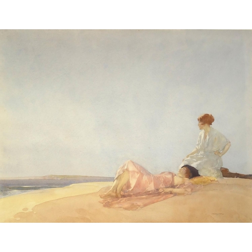 488 - WITHDRAWN!! TO BE OFFERED ON 6TH SEPTEMBER.
SIR WILLIAM RUSSELL FLINT, BRITISH, 1880 - 1969, WATERCO... 