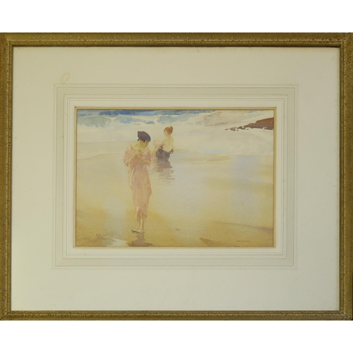 489 - WITHDRAWN!! TO BE OFFERED ON 6TH SEPTEMBER.
SIR WILLIAM RUSSELL FLINT, BRITISH, 1880 - 1969, WATERCO... 