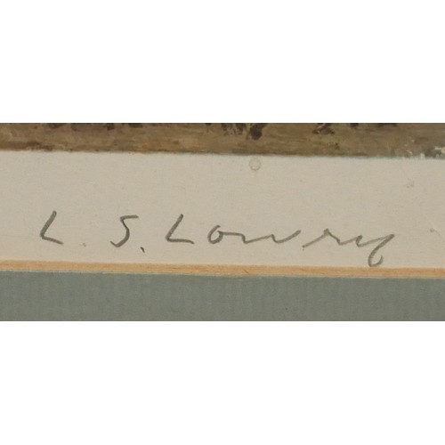 483 - WITHDRAWN!! TO BE OFFERED ON 6TH SEPTEMBER.
LAWRENCE STEPHEN LOWRY,  1887 - 1976, A LIMITED EDITION ... 