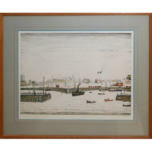 485 - WITHDRAWN!! TO BE OFFERED ON 6TH SEPTEMBER.
LAURENCE STEPHEN LOWRY, 1887 - 1976, A SIGNED FIGURAL PR... 