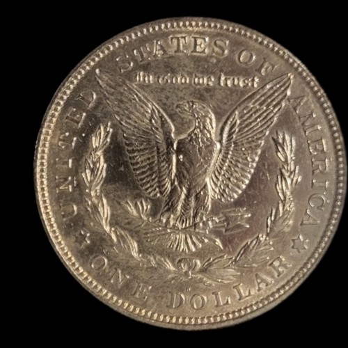 54 - AN AMERICAN SILVER MORGAN DOLLAR MINT MARK COLLECTION
Five coin set, comprising New Orleans 1887, Ca... 