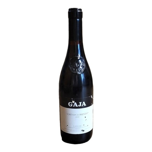 294 - ONE 750ML GAJA SAN LORENZO LANGE, 2010.