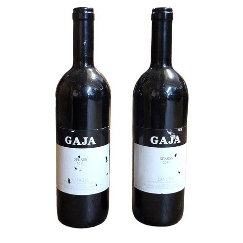 297 - TWO 750ML GAJA SPERSS LANGE 2011.