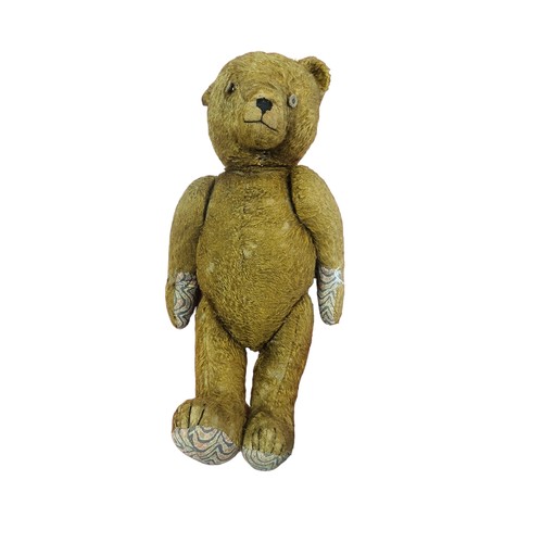 331 - AN EARLY 20TH CENTURY STEIFF CINNAMON BROWN MOHAIR TEDDY BEAR, CIRCA 1905 - 1915
The fully jointed b... 