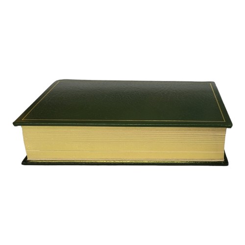 262 - WITHDRAWN!! NELSON MANDELA, A RARE SIGNED EDITION OF ' LONG WALK TO FREEDOM' LEATHER BOUND HARDBACK ... 