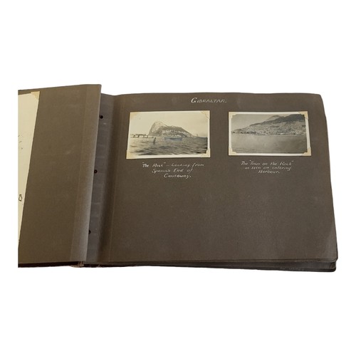 399 - VIEWS OF TOUR TO THE FAR EAST, 1931 - 1933, THE PERSONAL ORIGINAL PHOTOGRAPH ALBUM COMPILED BY C.W. ... 