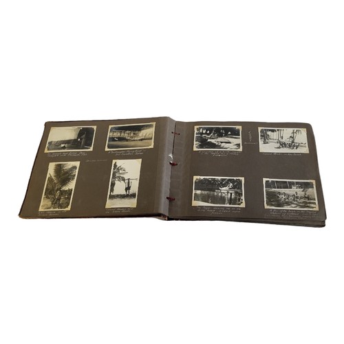 399 - VIEWS OF TOUR TO THE FAR EAST, 1931 - 1933, THE PERSONAL ORIGINAL PHOTOGRAPH ALBUM COMPILED BY C.W. ... 