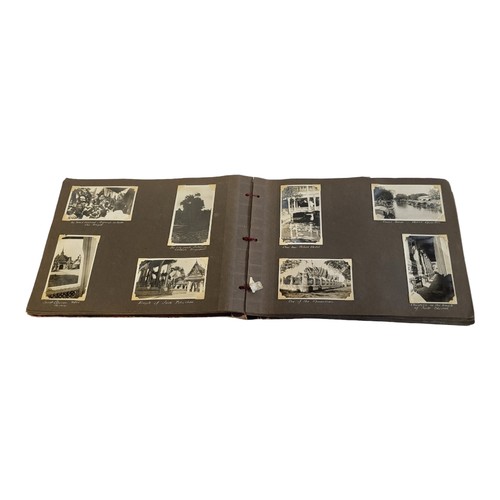 399 - VIEWS OF TOUR TO THE FAR EAST, 1931 - 1933, THE PERSONAL ORIGINAL PHOTOGRAPH ALBUM COMPILED BY C.W. ... 