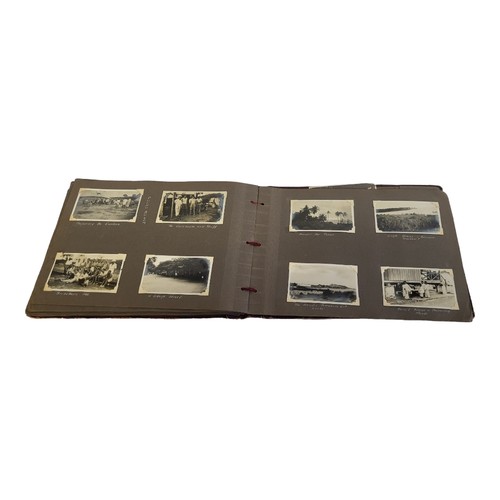 399 - VIEWS OF TOUR TO THE FAR EAST, 1931 - 1933, THE PERSONAL ORIGINAL PHOTOGRAPH ALBUM COMPILED BY C.W. ... 