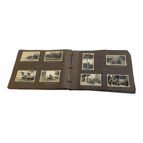 399 - VIEWS OF TOUR TO THE FAR EAST, 1931 - 1933, THE PERSONAL ORIGINAL PHOTOGRAPH ALBUM COMPILED BY C.W. ... 