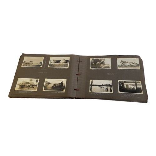 399 - VIEWS OF TOUR TO THE FAR EAST, 1931 - 1933, THE PERSONAL ORIGINAL PHOTOGRAPH ALBUM COMPILED BY C.W. ... 