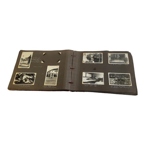 399 - VIEWS OF TOUR TO THE FAR EAST, 1931 - 1933, THE PERSONAL ORIGINAL PHOTOGRAPH ALBUM COMPILED BY C.W. ... 