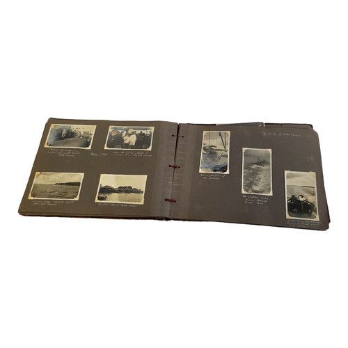 399 - VIEWS OF TOUR TO THE FAR EAST, 1931 - 1933, THE PERSONAL ORIGINAL PHOTOGRAPH ALBUM COMPILED BY C.W. ... 