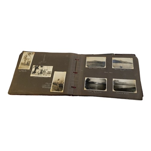 399 - VIEWS OF TOUR TO THE FAR EAST, 1931 - 1933, THE PERSONAL ORIGINAL PHOTOGRAPH ALBUM COMPILED BY C.W. ... 