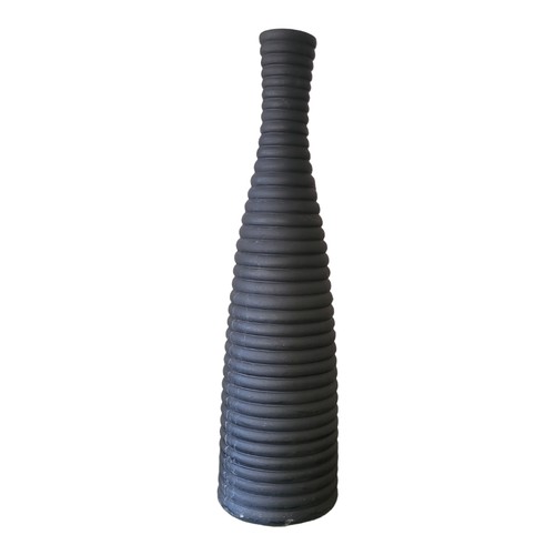 354A - A MODERN DESIGN MAGNUM SIZE FLOOR STANDING STONEWARE VASE
Of ribbed textured design by Ikea, maded i... 