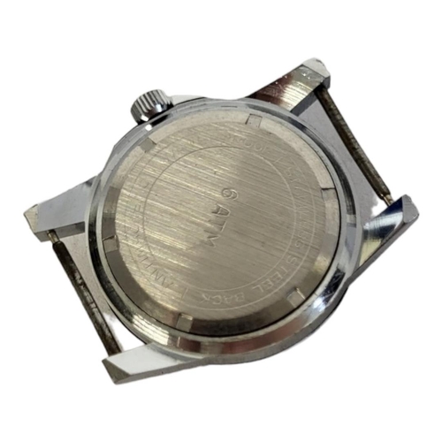 67A - OUTSPAN, A VINTAGE STAINLESS STEEL GENT’S WRISTWATCH
Enamel black bezel marked with world times, dia... 