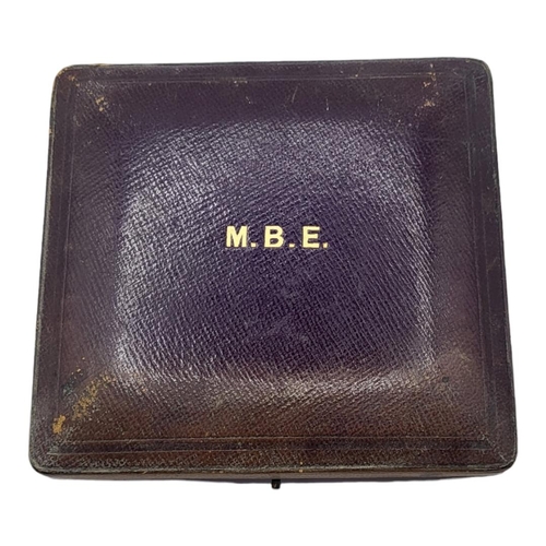 63 - SILVER GARRARD & CO. LTD, A CASED MEMBER OF THE MOST EXCELLENT BRITISH EMPIRE (MBE) MEDAL
Appointed ... 