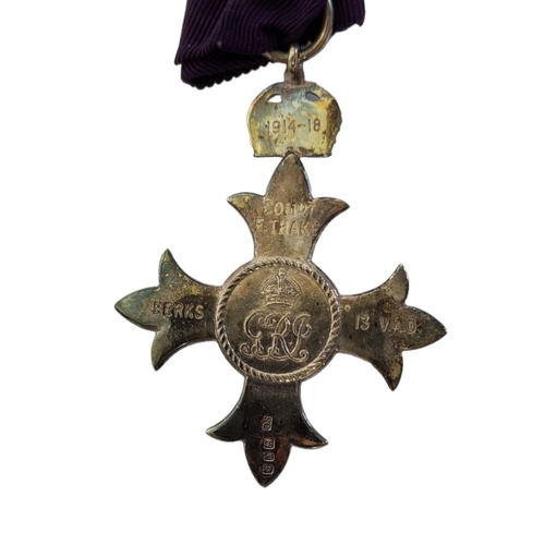 69 - GEORGE V, GARRARD OF LONDON SILVER, MOST EXCELLENT ORDER OF THE BRITISH EMPIRE (MILITARY)
1st type I... 