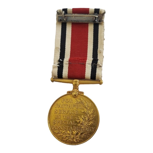 80 - BRONZE GEORGE V MEDAL FOR ‘FAITHFUL SERVICE IN THE SPECIAL CONSTABULARY’ ON THE REVERSE, 1919-1930. ... 