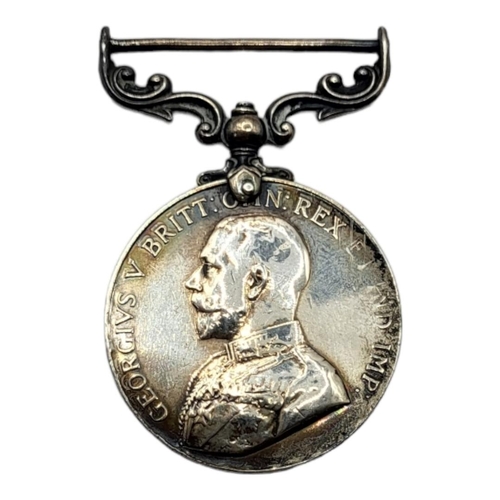 84 - SILVER GEORGE V WORLD WAR ONE MEDAL, INSCRIBED ‘FOR MERITORIOUS SERVICE’ ON THE REVERSE. CLASP ATTAC... 