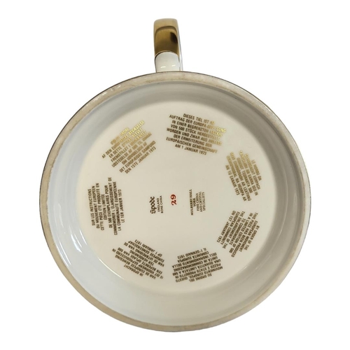 345 - SPODE, A LIMITED EDITION (29/500) BONE CHINA COMMEMORATIVE LOVING CUP
The enlargement of the Europea... 