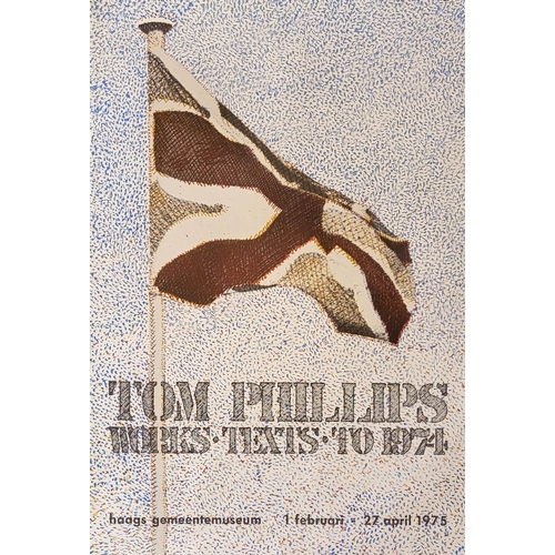 429 - TOM PHILLIPS, R.A., A COLLECTION OF EXHIBITION POSTERS FROM ‘WORKS, TEXTS TO 1974’
Quantity 4. 
(97c... 