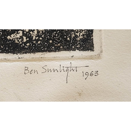 430 - BEN SUNLIGHT, A COLLECTION OF FIVE ETCHINGS
Three being signed artist proofs. 
(70cm x 60cm largest)... 