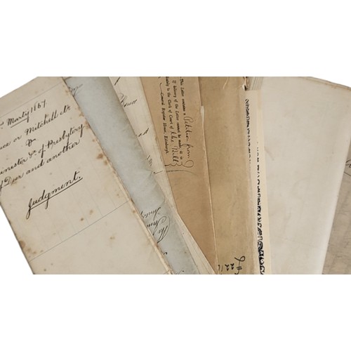 462 - MEDICINE: ARCHIVE OF MANUSCRIPT LETTERS, LEDGERS AND CORRESPONDENCE OF DR. ALEXANDER BRUCE, 1854 - 1... 