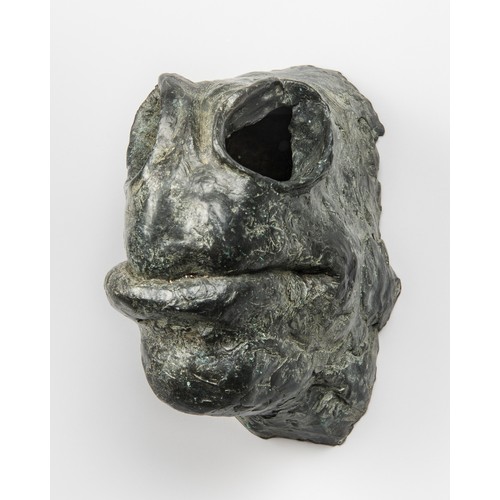 428 - ADAM OLIVER (CONTEMPORARY), A BRONZE HORSE FIGUREHEAD SCULPTURE.Limited edition, signed and dated. ... 
