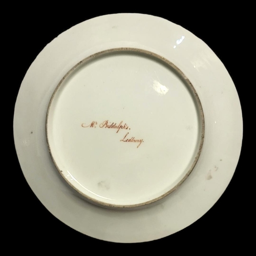 364 - WITHDRAWN A FINE PAIR OF SWANSEA CABINET PLATES CIRCA 1815-1817
Polychrome painted with a view of Mr... 