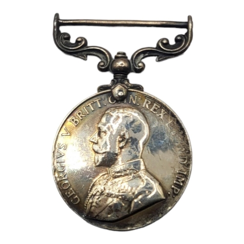 202 - SILVER GEORGE V WORLD WAR ONE MEDAL, INSCRIBED ‘FOR MERITORIOUS SERVICE’ ON THE REVERSE. CLASP ATTAC... 