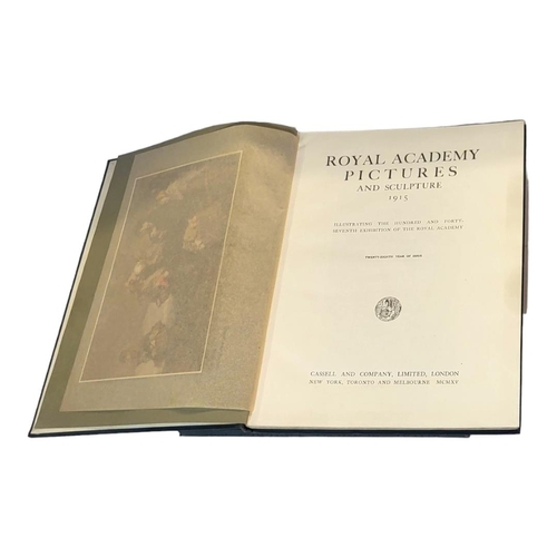 227 - ROYAL ACADEMY, A SET OF ART REFERENCE HARDBACK BOOKS
Ten volumes, dated 1906 - 1915, continuing blac... 