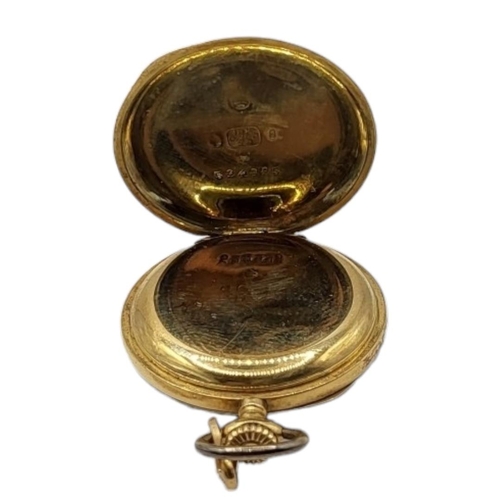 3 - VULCAIN, A LATE 19TH/EARLY 20TH CENTURY SWISS 18CT GOLD AND ENAMEL LADIES’ POCKET WATCH
Silver tone ... 