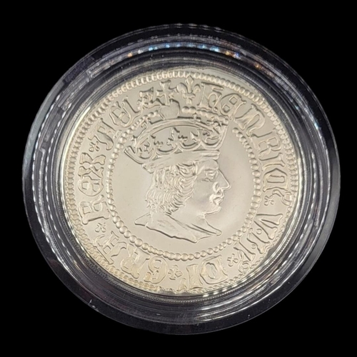 33A - THE ROYAL MINT, A SILVER 10OZ COMMEMORATIVE PROOF COIN, ISSUED 2022 
Titled ‘British Monarchs King H... 