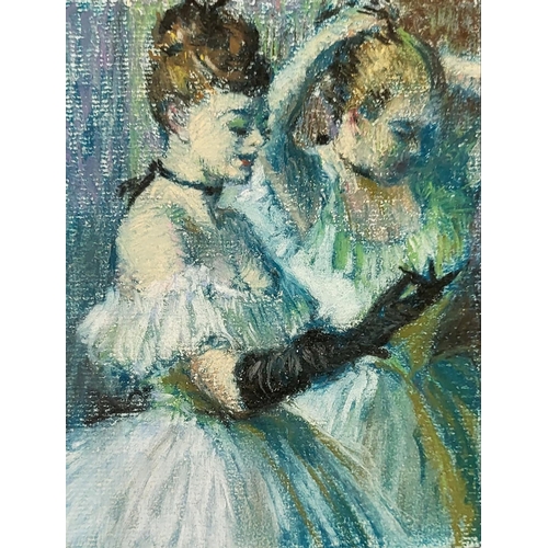 428 - AFTER EDWARD DEGAS, 1834 - 1917, A COLLECTION OF TWELVE PASTEL PORTRAIT  SKETCHES
To include balleri... 