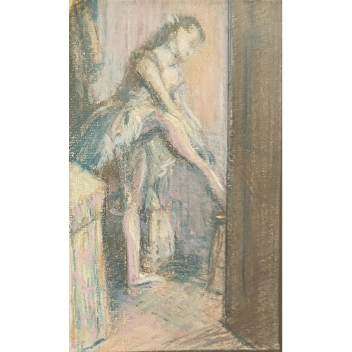 428 - AFTER EDWARD DEGAS, 1834 - 1917, A COLLECTION OF TWELVE PASTEL PORTRAIT  SKETCHES
To include balleri... 