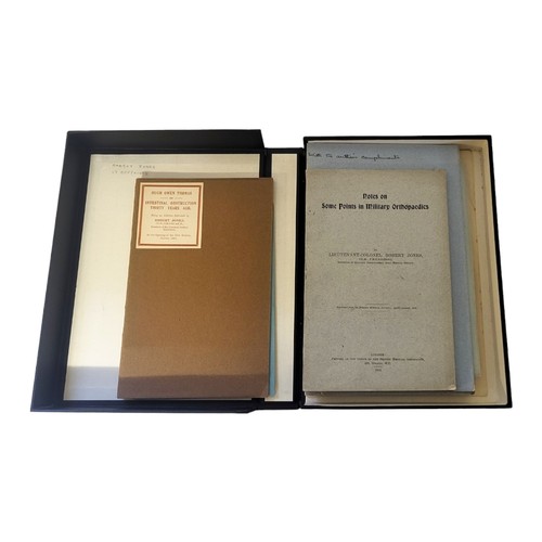 96 - MEDICINE, SIR ROBERT JONES, ARCHIVE OF 40+ MEDICAL OFF PRINTS
Majority signed by Author: Sir Robert ... 