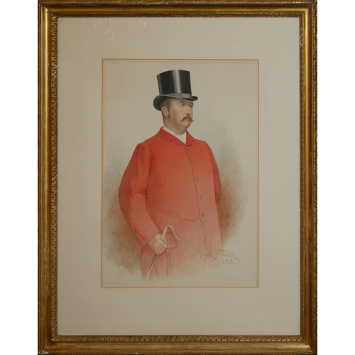 35 - FRANK NOWLAN,1835 - 1919, A COLLECTION OF FOUR WATERCOLOUR PORTRAITS
Comprising two full length port... 