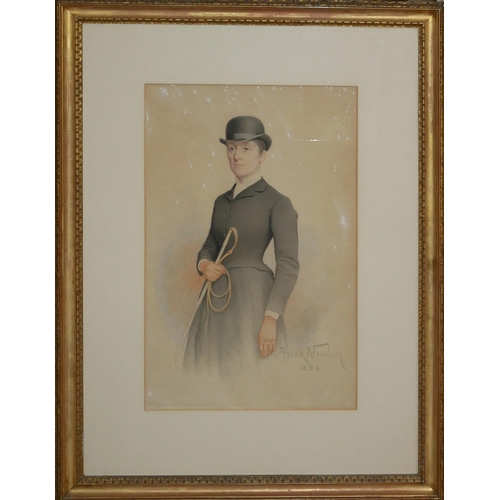 35 - FRANK NOWLAN,1835 - 1919, A COLLECTION OF FOUR WATERCOLOUR PORTRAITS
Comprising two full length port... 