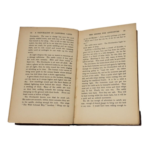 87 - A.S. MEEK, AN EARLY 20TH CENTURY FIRST EDITION HARDBACK BOOK
Titled 'A Naturalist In Cannibal Land,’... 